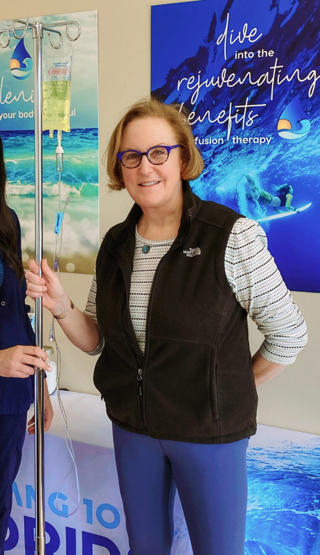RN Melanie with Medical Director Dr. Lisa Barr