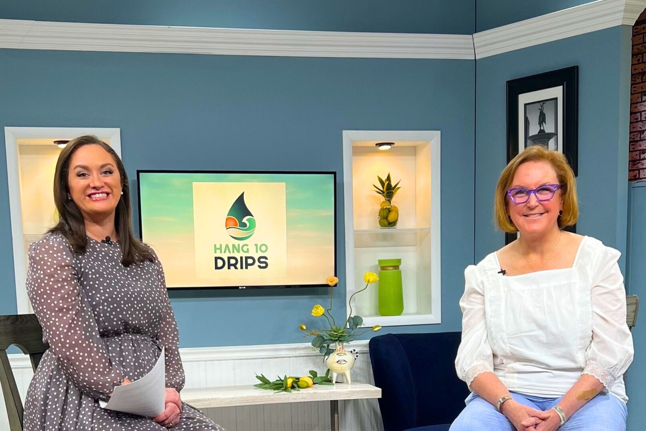Dr. Lisa Barr featured on WAVY-TV's Hampton Roads Show to discuss the benefits of high-dose Vitamin C.