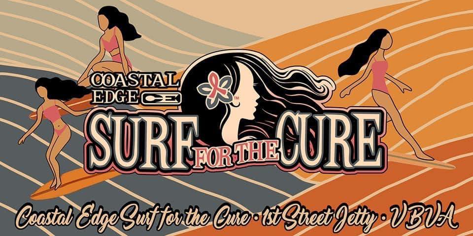 Virginia Beach, VA Surf for the Cure fundraiser hosted by Coastal Edge