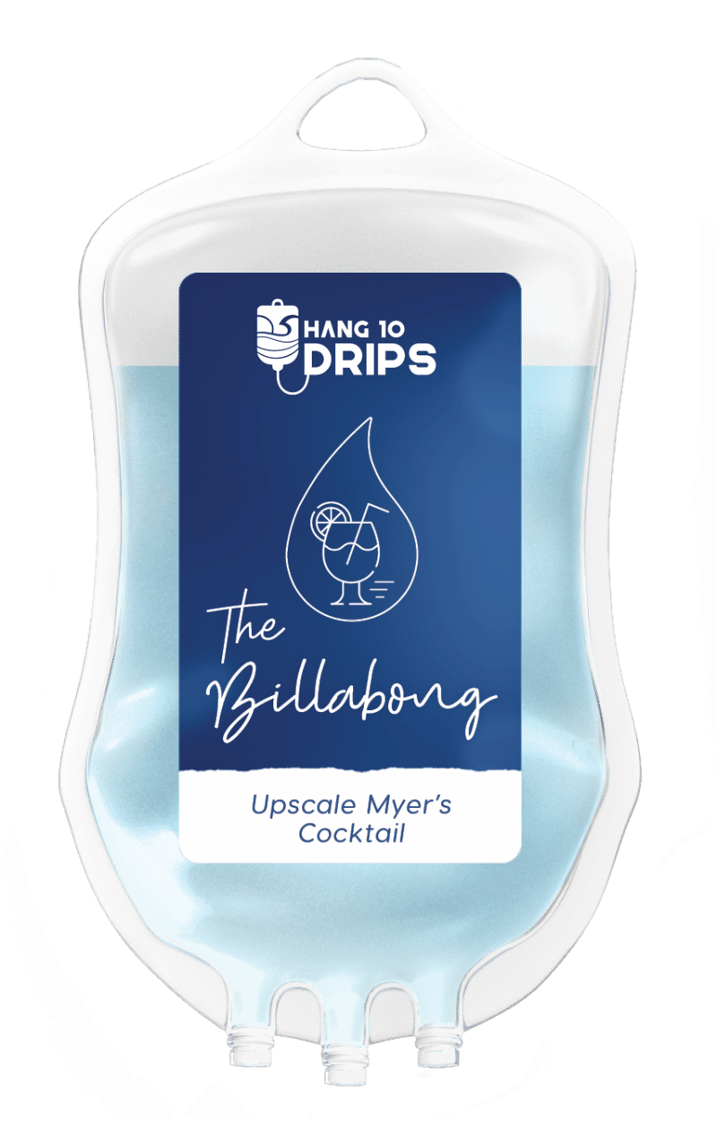 The Billabong IV Drip An Upscale Myer's Cocktail